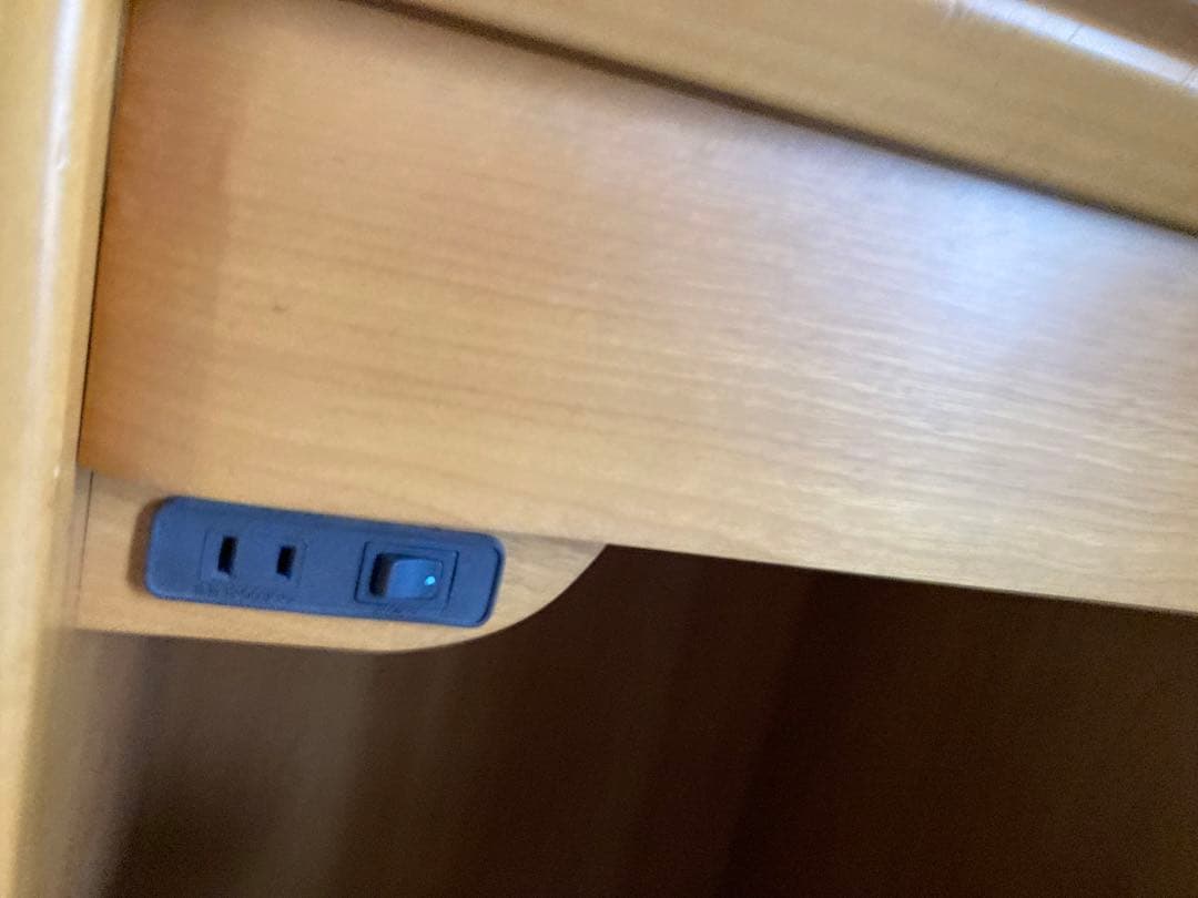 ちこ木製ドレッサー・鏡台・椅子付き