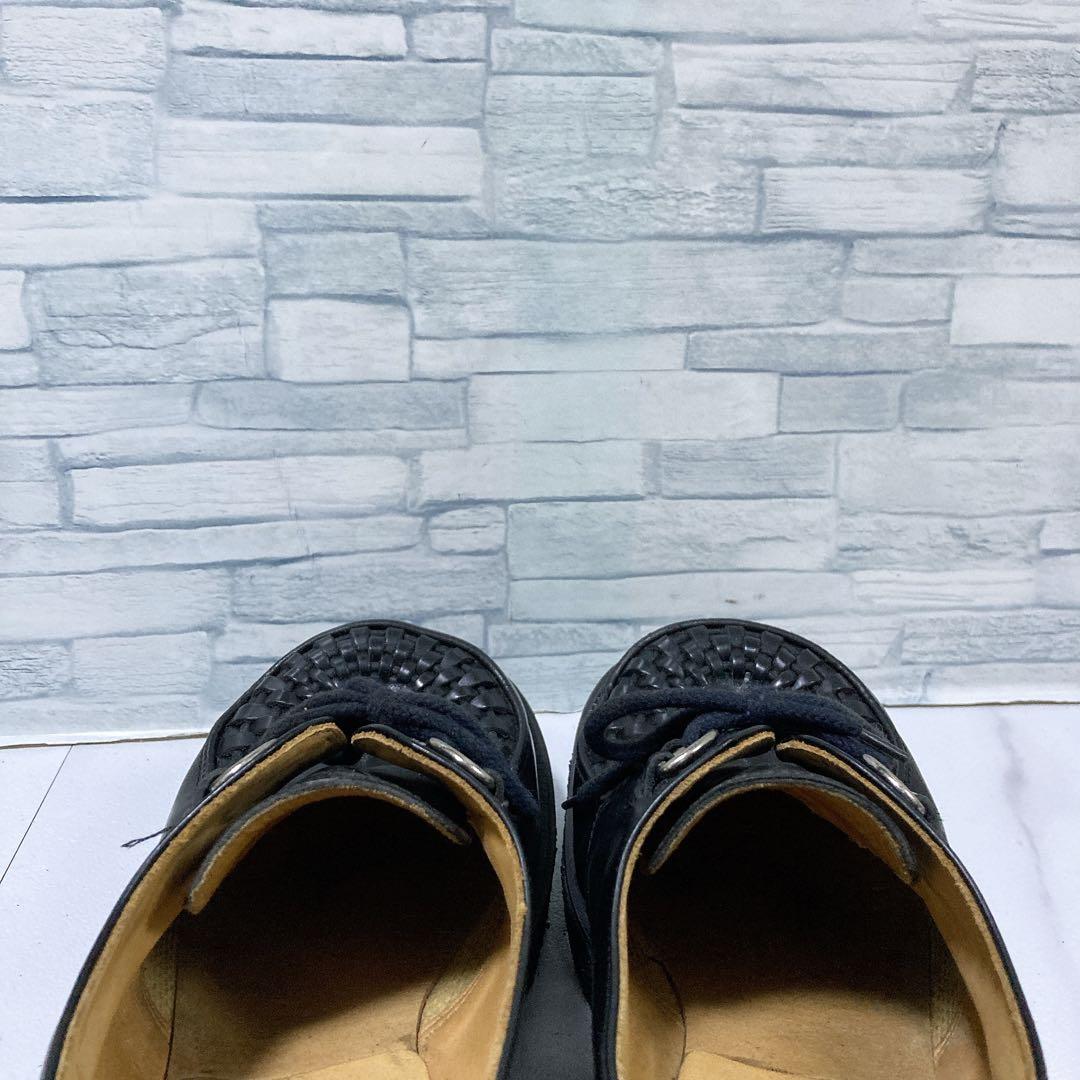 名作 E COX ギブソン 革靴 11355 本革 英国 黒 28 9