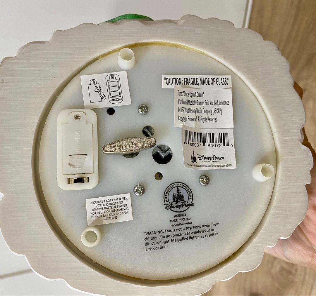 プリンセス　スノードーム　オルゴール