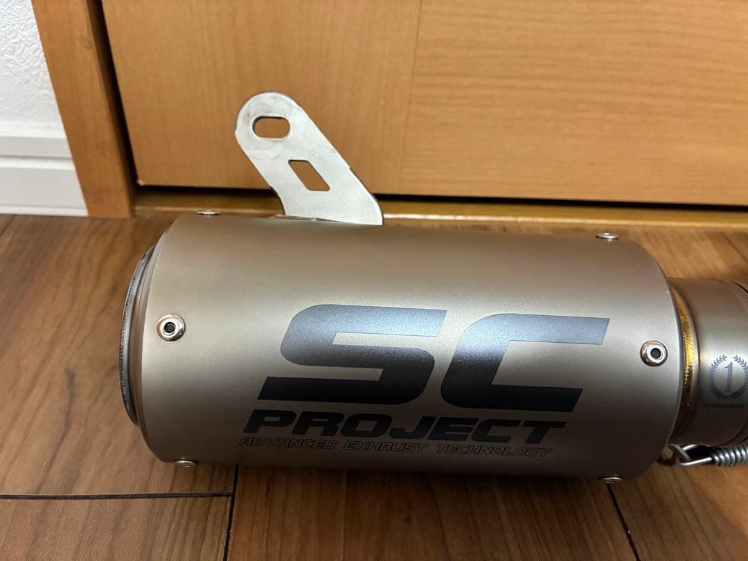 専用SC プロジェクト スリップオン　マフラー　CR-T 　zx-6r 用