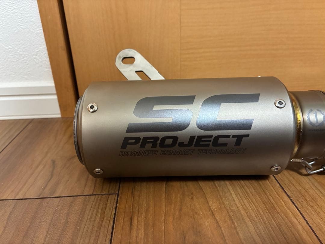 専用SC プロジェクト スリップオン　マフラー　CR-T 　zx-6r 用