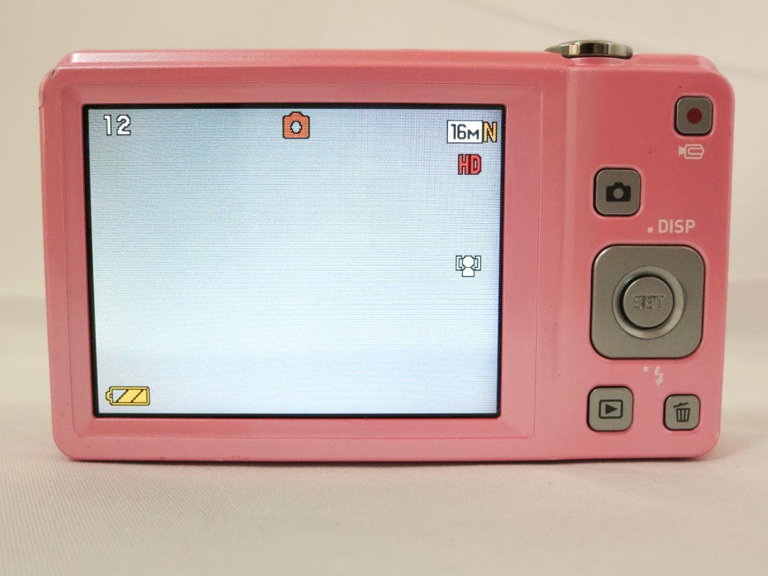 CASIO デジタルカメラ EXILIM EX-ZS12 ピンク