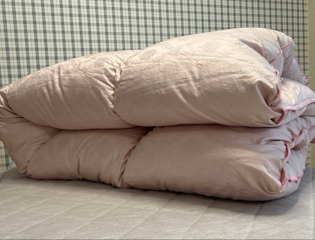 namiloha ◆光熱費対策◆極暖・羽毛掛布団(シングル)