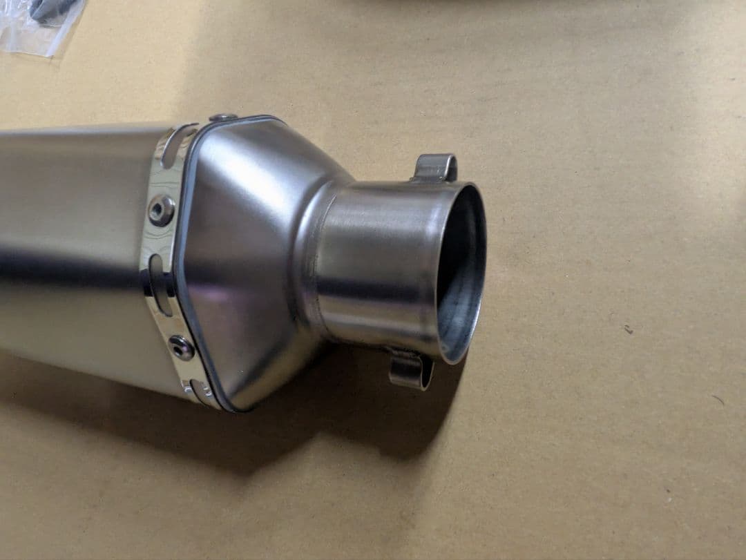 未使用 グリファス ステンレス製マフラー シグナス