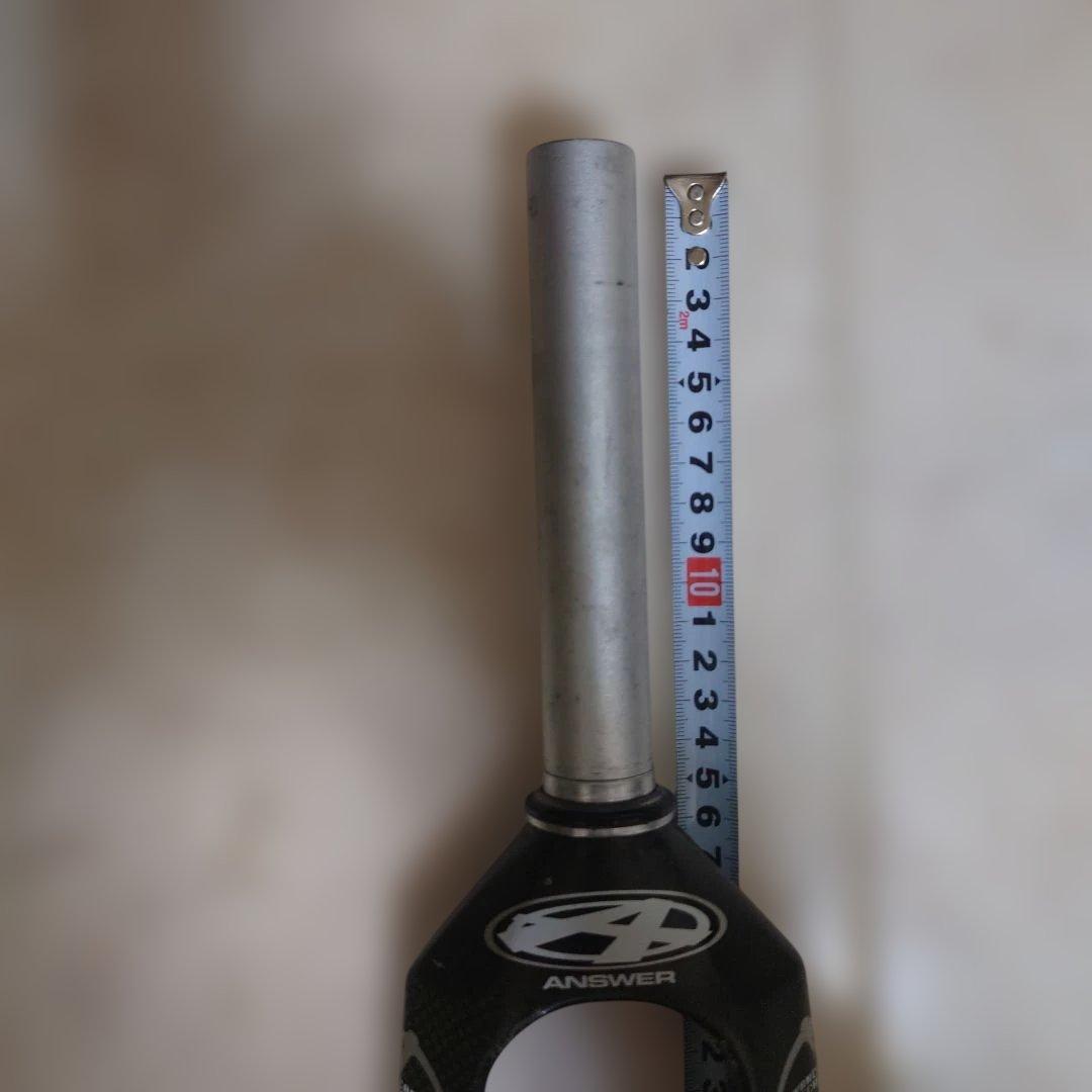 ANSWER カーボンミニバー&ダガーフォーク mini【２点】 BMXレース