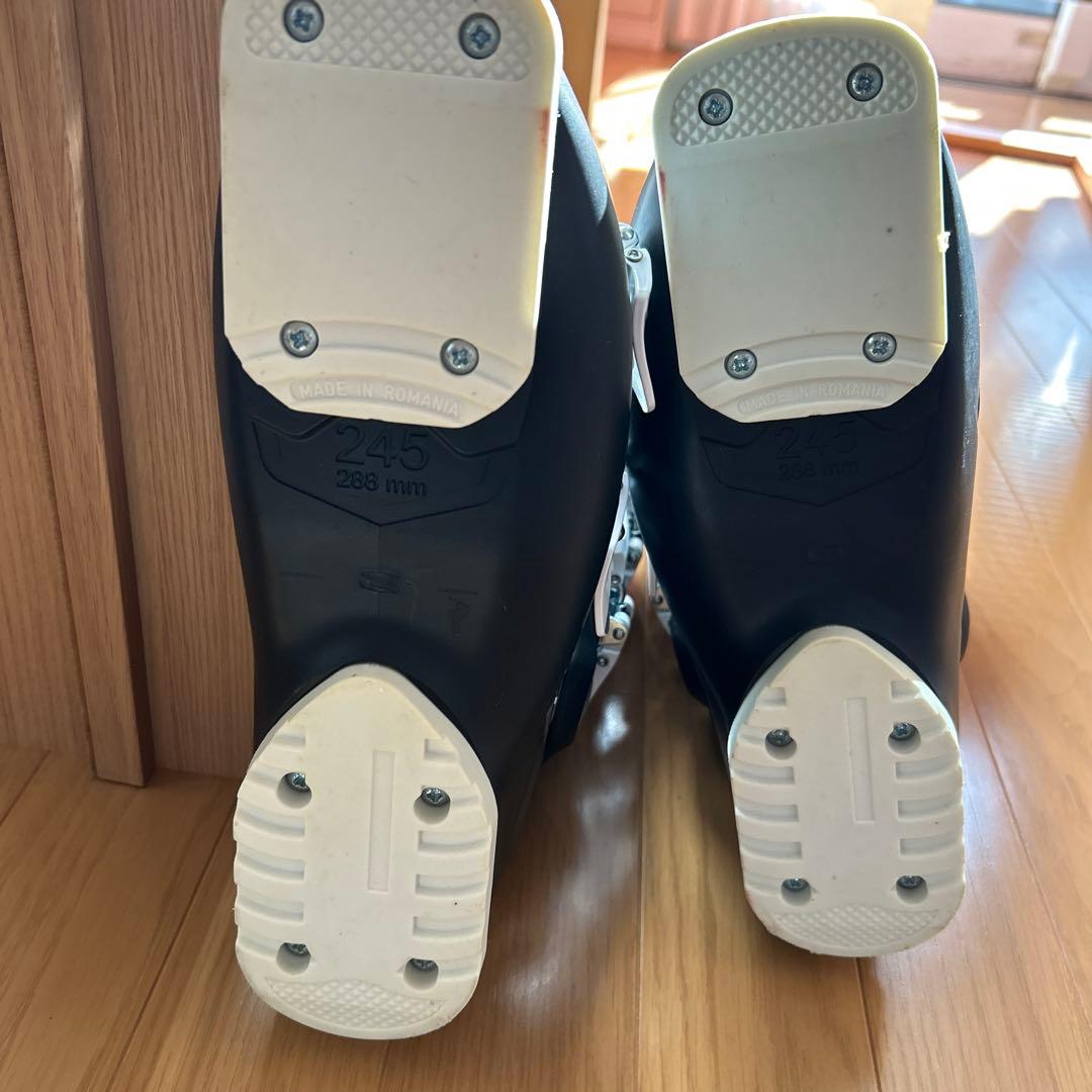 値下げ　新品同様ROSSIGNOL女性用スキーブーツスキー靴ブラック23-25