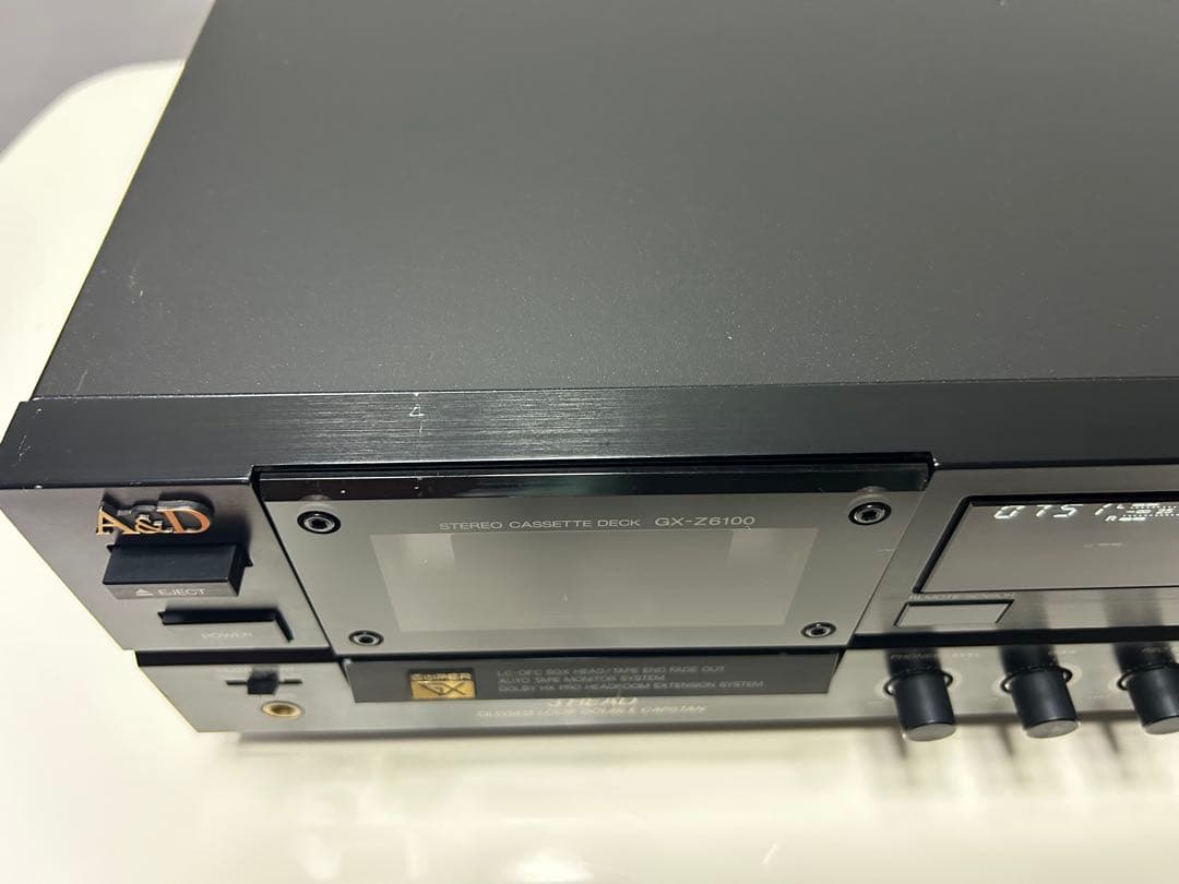 A&D 3ヘッドカセットデッキ GX-Z6100【動作品】