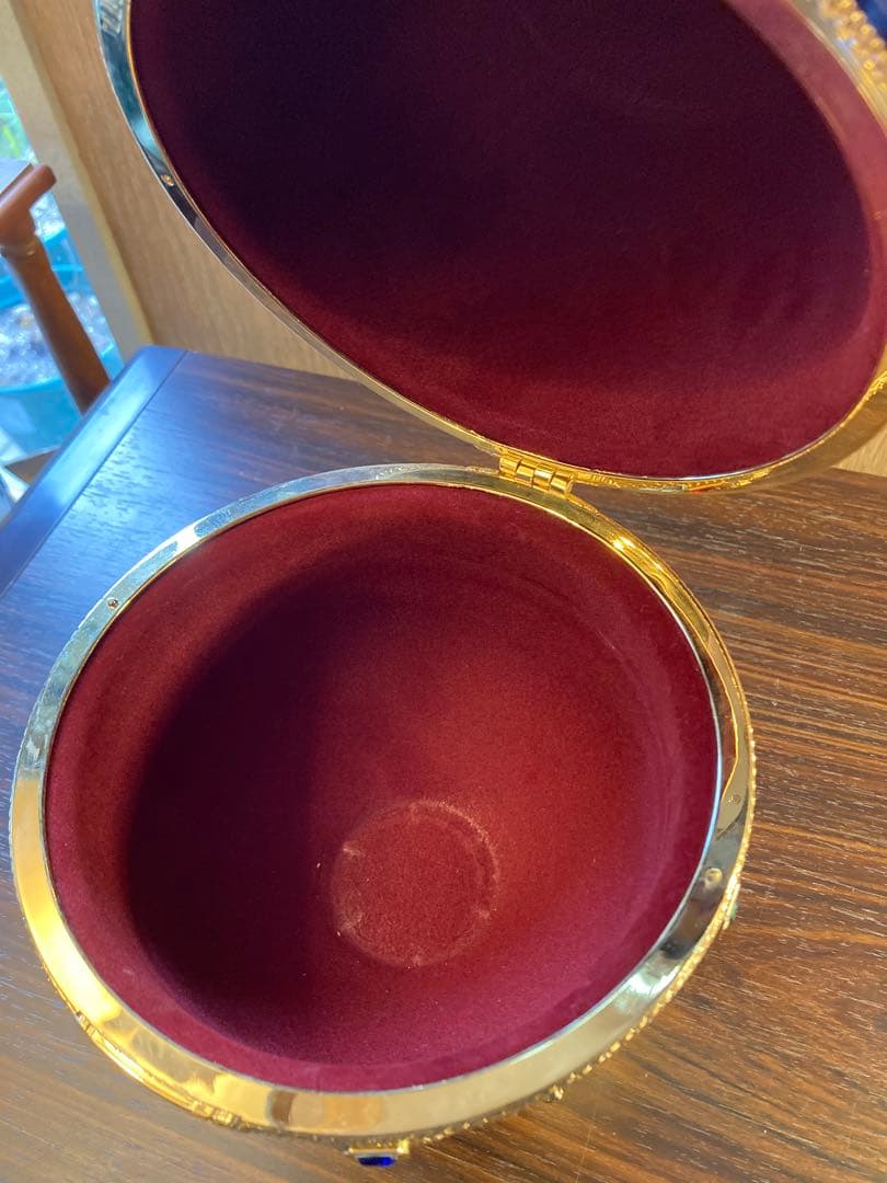 ラドガ インペリアルコレクション 青 ベネチアングラス デキャンタ 空瓶 空箱