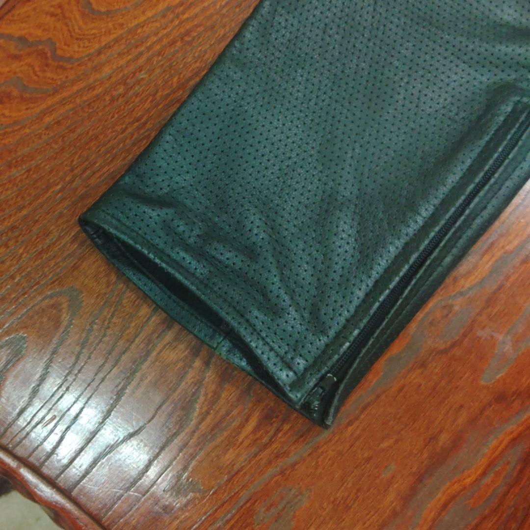 RSタイチ　レザーメッシュパンツ　LLサイズ　膝カップ入り！