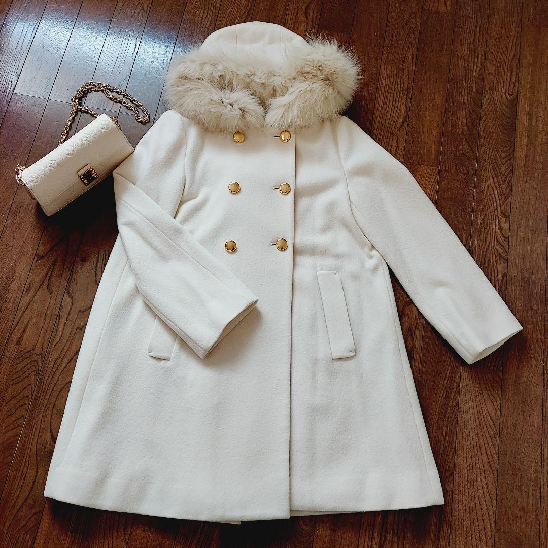 週末値下げ！アナトリエ ボンメルスリーAラインコートsize38　クリーニング済