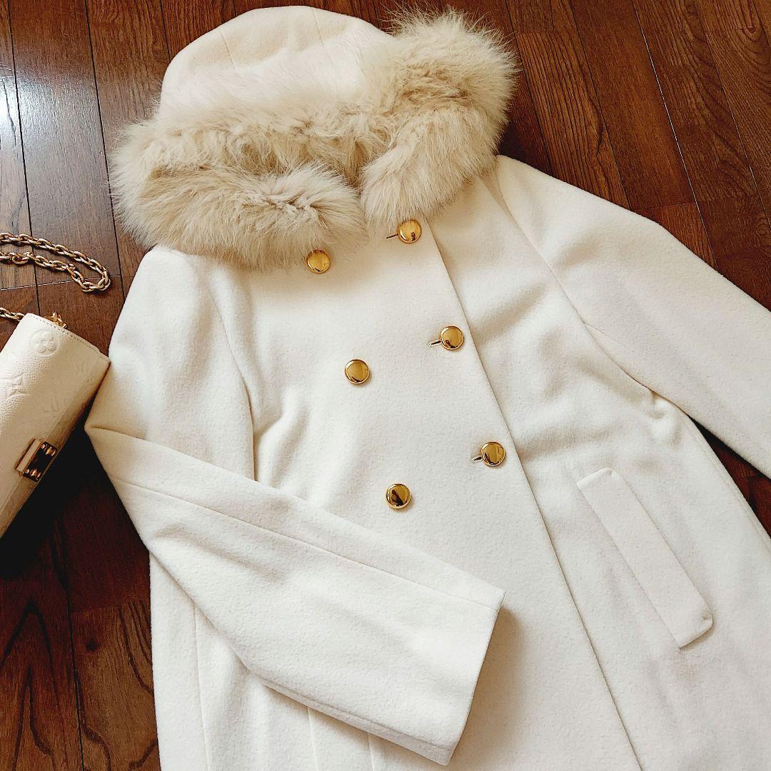 週末値下げ！アナトリエ ボンメルスリーAラインコートsize38　クリーニング済