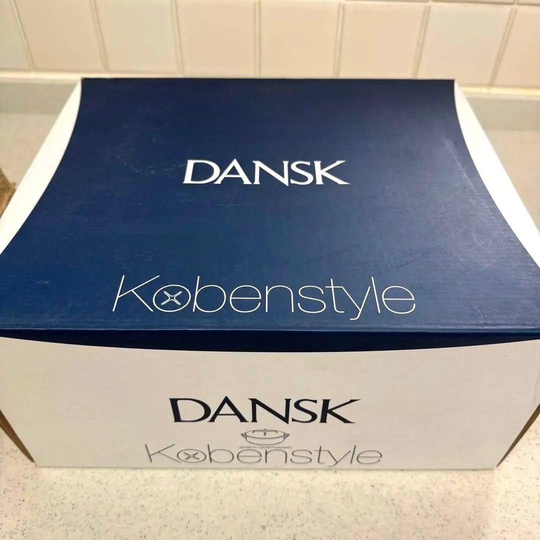 【未使用】DANSK/ダンスク 両手鍋 23cm ターコイズ