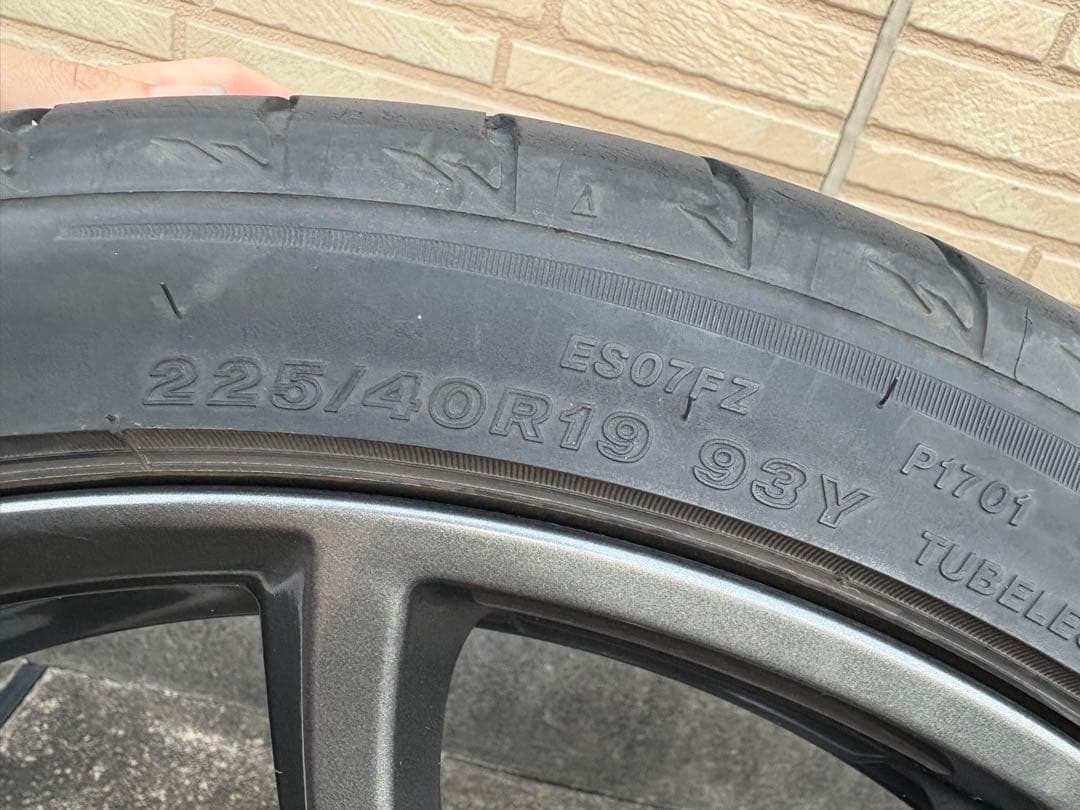 【専用】RX-8 タイプ RS 純正19インチタイヤ&ホイール