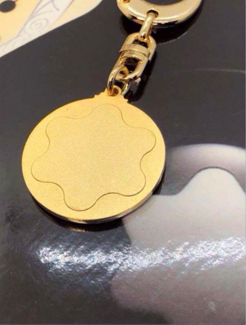 モンブラン⭐️非常にレアなヴィンテージ・ゴールドメダル⭐️スターマーク　キーホルダー