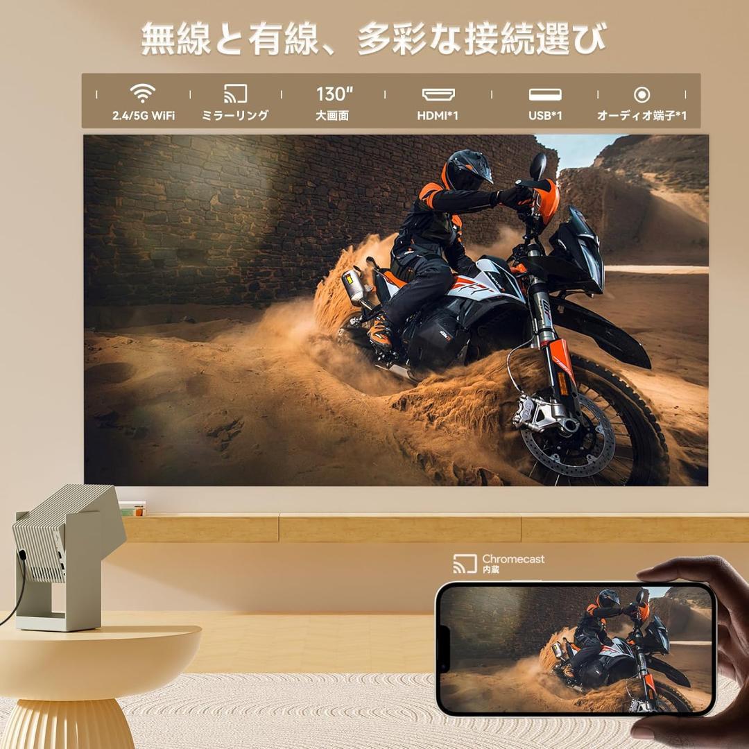 【新品】Wanbo Cube 2 Pro プロジェクター 天井投影