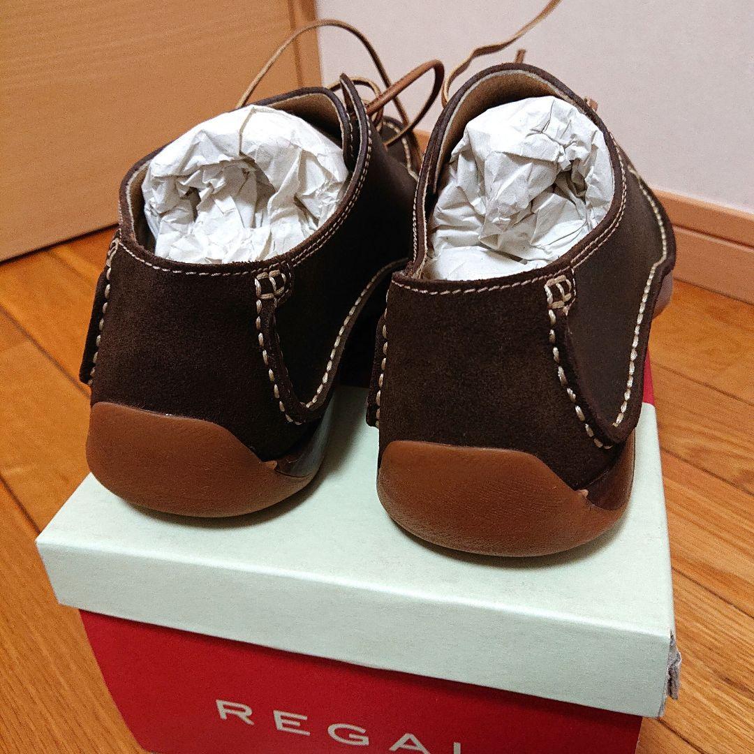 REGAL ダークブラウン モカシンシューズ Y642 AF 41