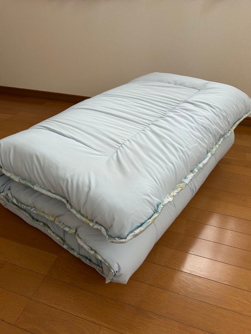 ミニ　　シングルブラウン2枚　カバーグリーン2枚