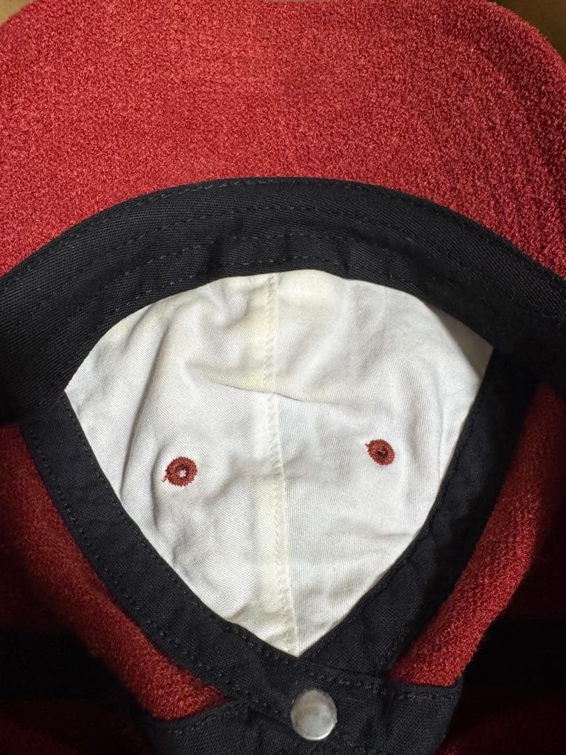 21ss supreme Terry S Logo 6-Panel loro 赤