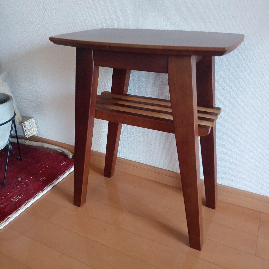 週末限定 アンティーク サイドテーブル