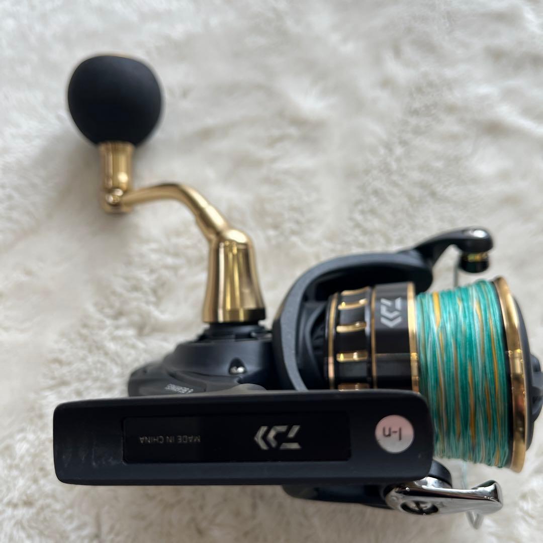 スピンニングリール、ダイワBGSW6000D-Hモデル:PEライン4号