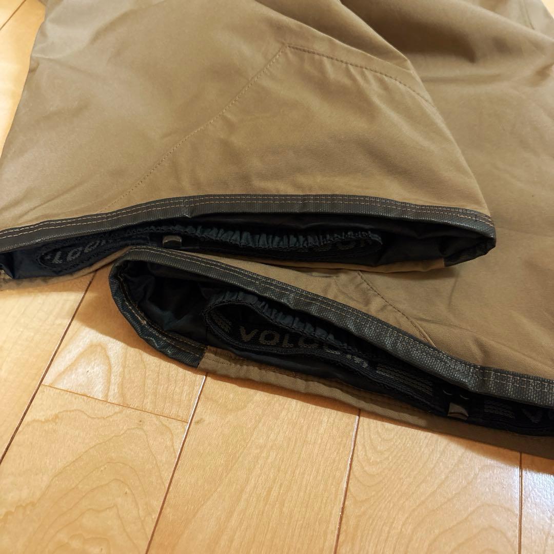 VOLCOM GORE-TEXスノーボードパンツ レディース ベージュ　Sサイズ