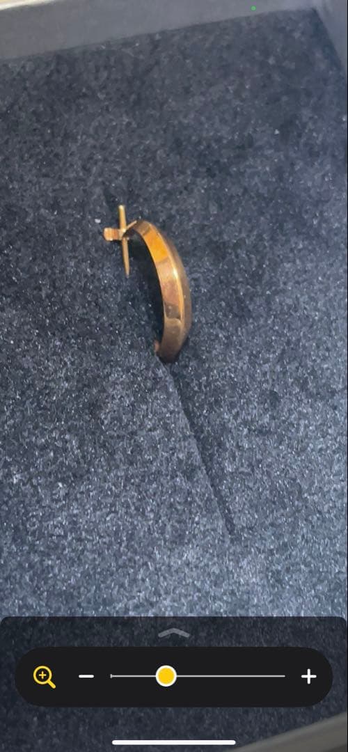 デザインフープピアス(片耳)