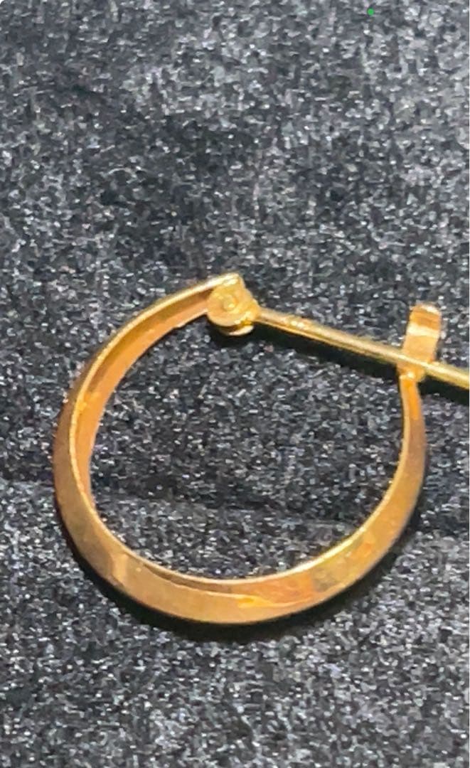 デザインフープピアス(片耳)