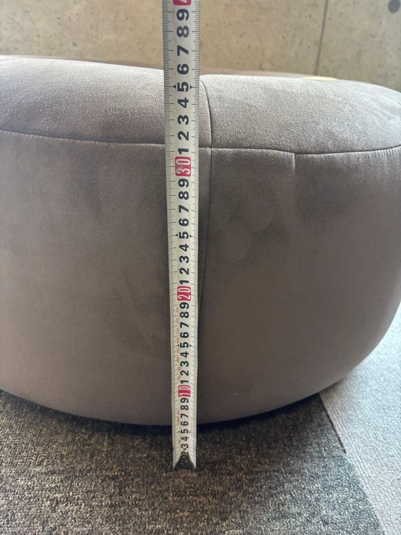 ligne roset グレーオットマン