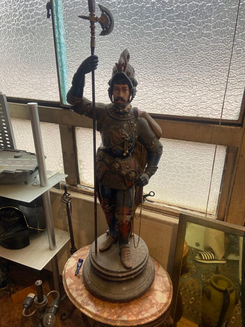 英国の兵士置物