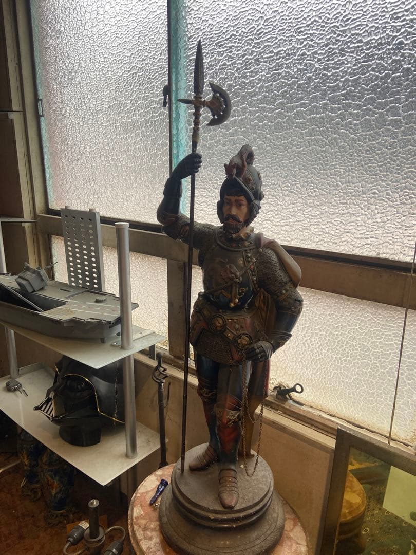 英国の兵士置物