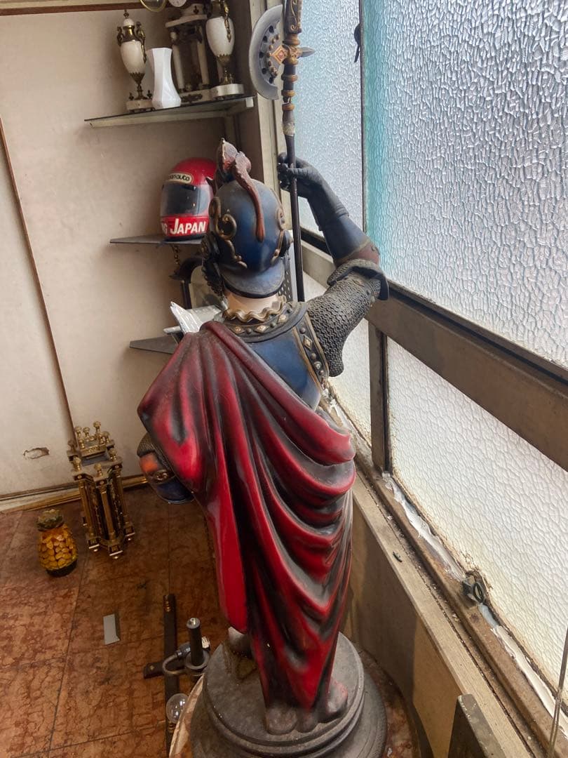 英国の兵士置物