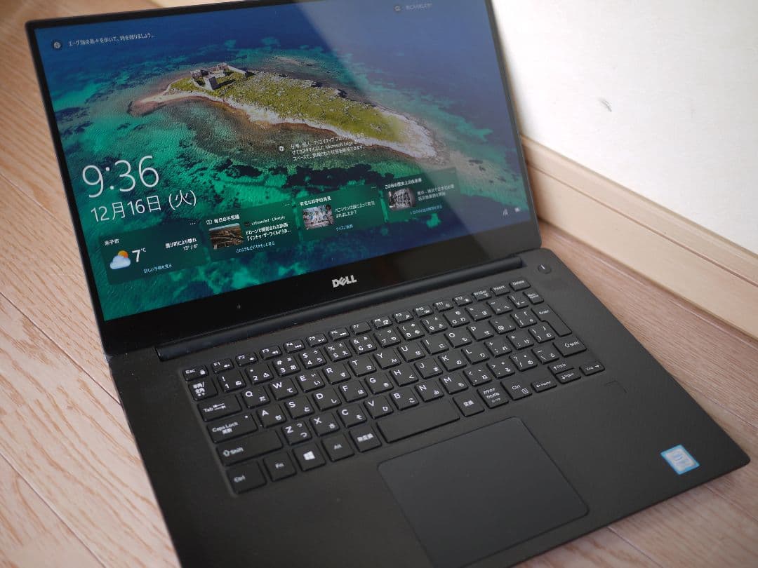 DELL ノートPC 4K タッチパネル　i7-16GB-512
