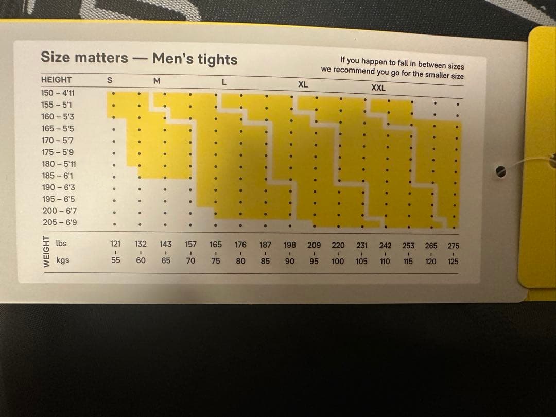 新品★Sサイズ Skins Series 1 Long Tights メンズBK