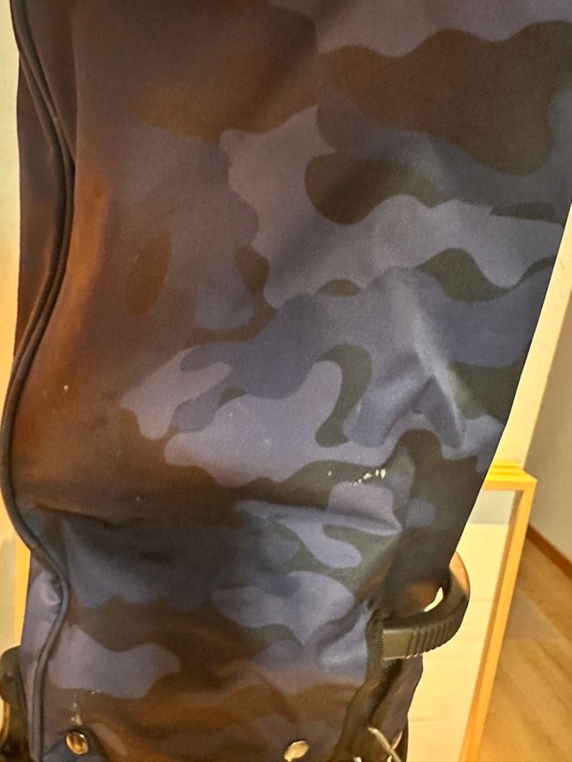 POLO RLX 青迷彩柄ゴルフバッグ