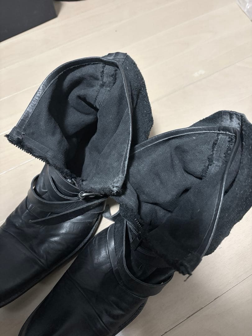 y2k alfredoBANNISTER 革靴 ジップ 平成 お兄系 v系