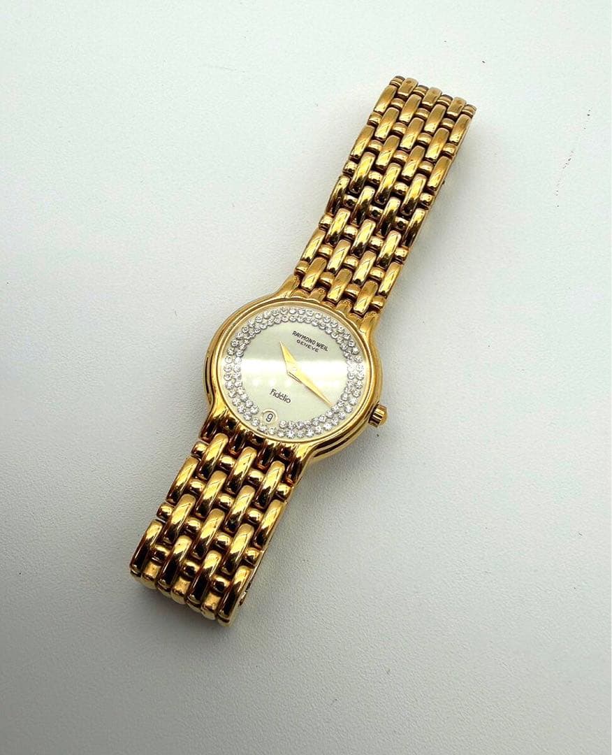 R 18K RAYMOND WEIL 時計　動作未確認