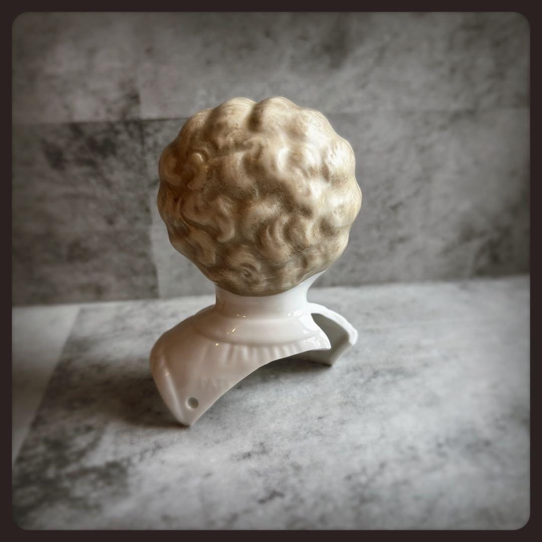 アンティーク ブロンドチャイナヘッドドール　 ヘッドパーツ ドイツ製