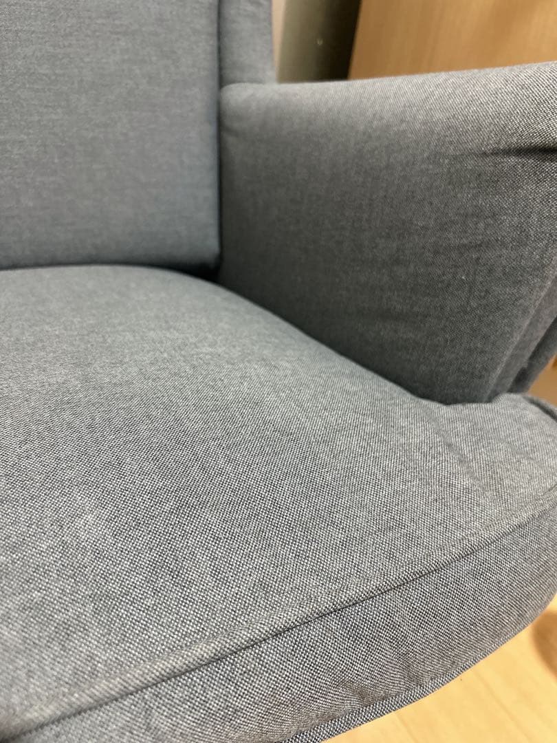 【送料込、組立不要】IKEA STRANDMON ストランドモン キッズ グレー