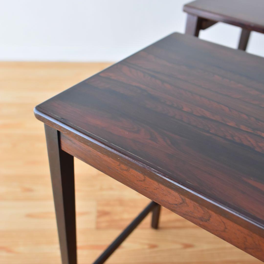 Bruksbo ノルウェー　ローズウッド　ネストテーブル