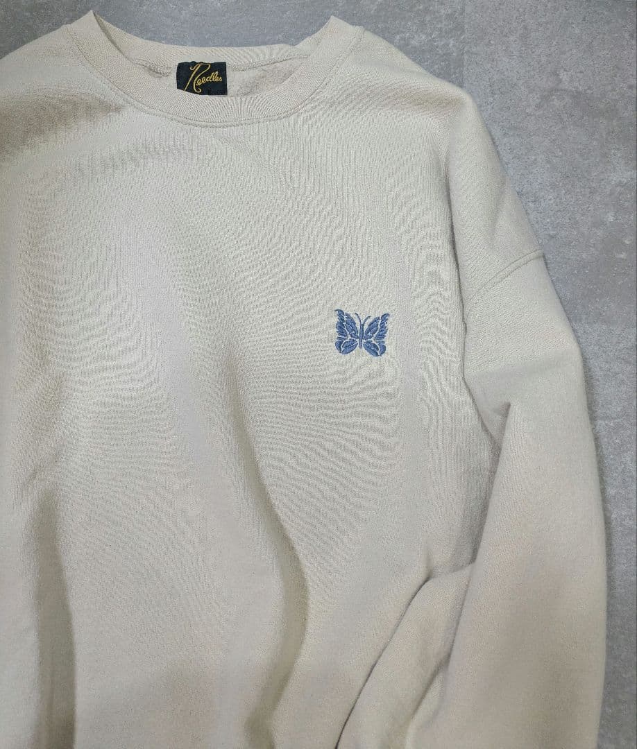 Needles ニードルズ　 スウェット　ベージュ