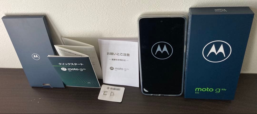 motorola モトローラ motog53y 5G ペールピンク　新品未使用