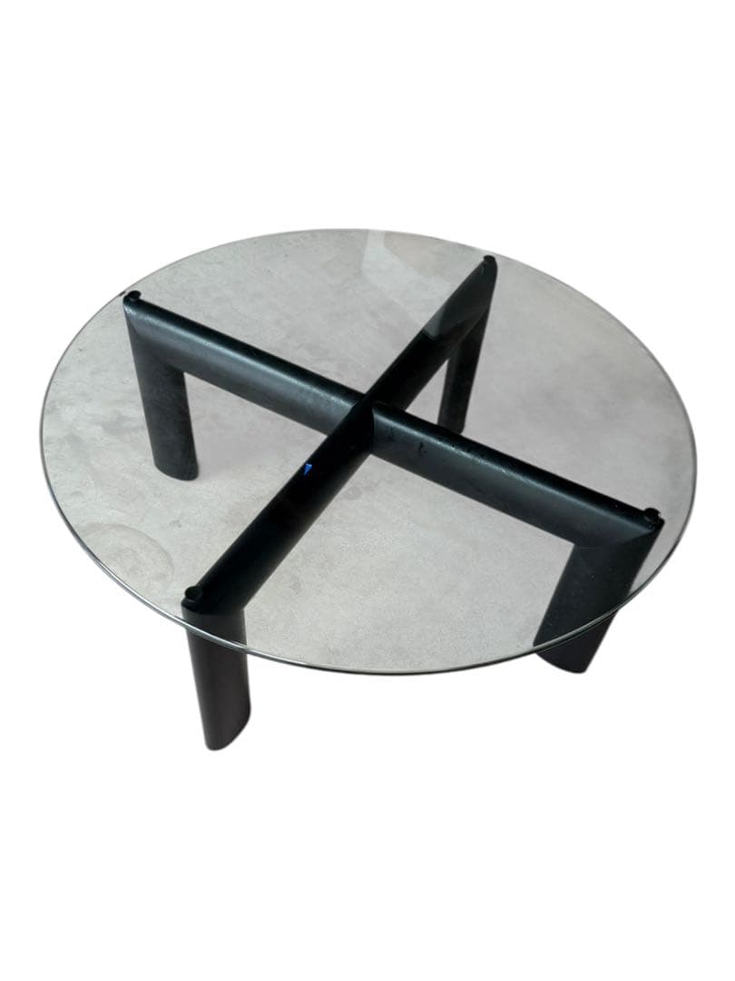 コルビジェ　リプロダクト　ガラス天板　ダイニングテーブル　二人暮らし