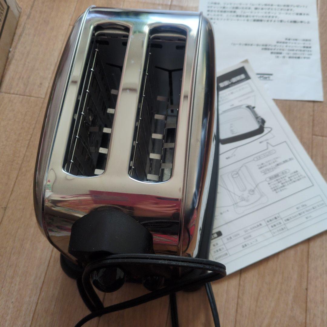 ムーミン トースター 2スロット 当選品　ムーミンの顔が焼ける！