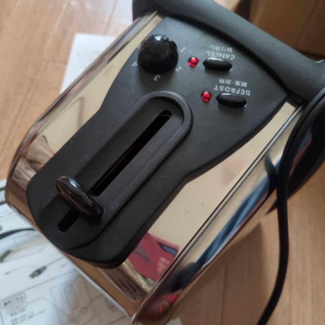 ムーミン トースター 2スロット 当選品　ムーミンの顔が焼ける！