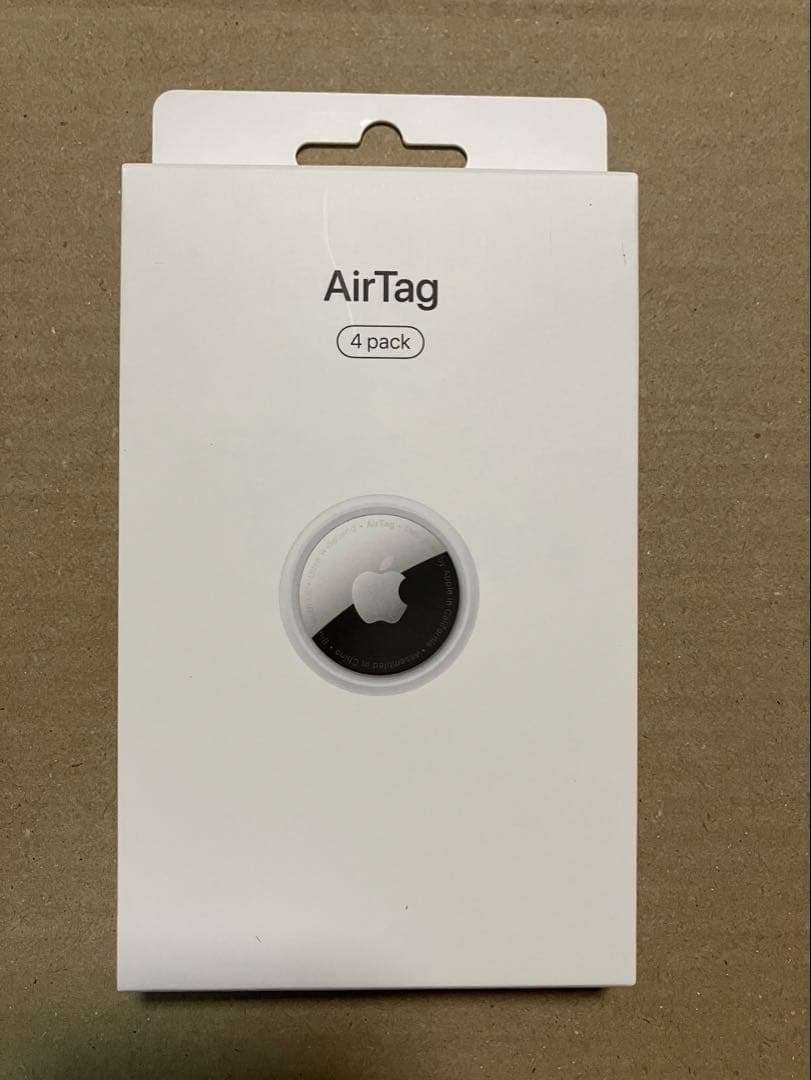Apple AirTag エアタグ 本体 4個入り 新品未開封 即日発送