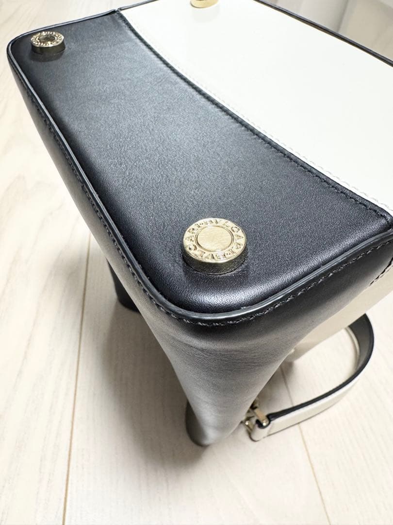 【美品】BVLGARI ブルガリ ビーゼロワン バケットバッグ