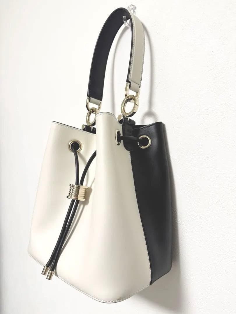 【美品】BVLGARI ブルガリ ビーゼロワン バケットバッグ
