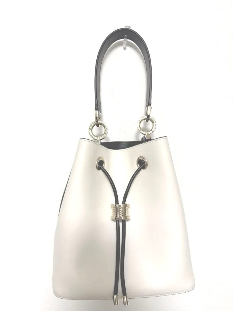 【美品】BVLGARI ブルガリ ビーゼロワン バケットバッグ