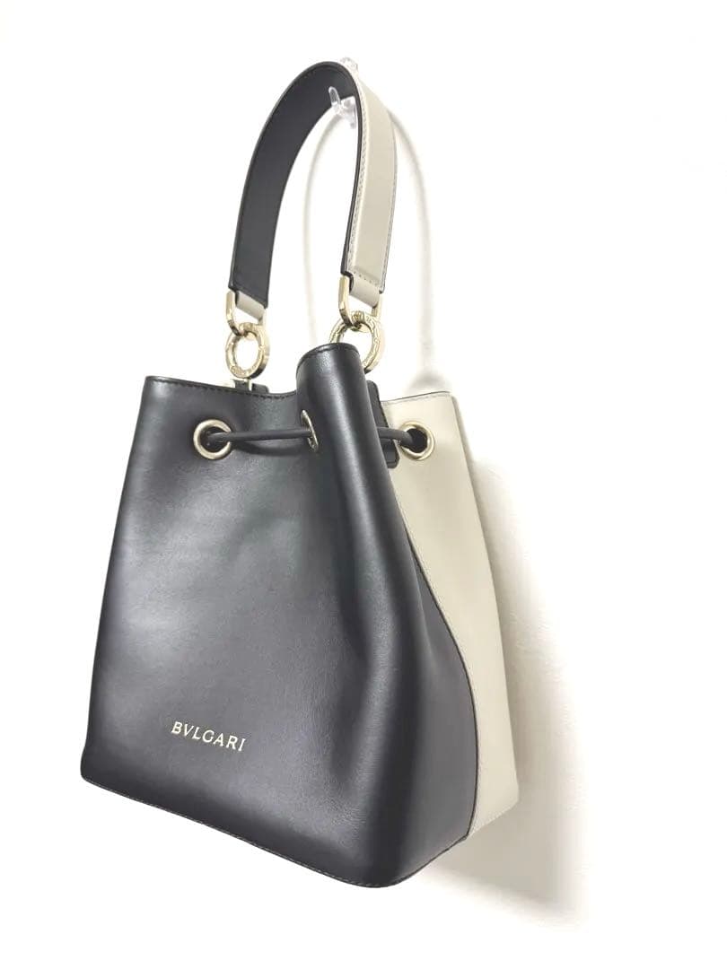 【美品】BVLGARI ブルガリ ビーゼロワン バケットバッグ