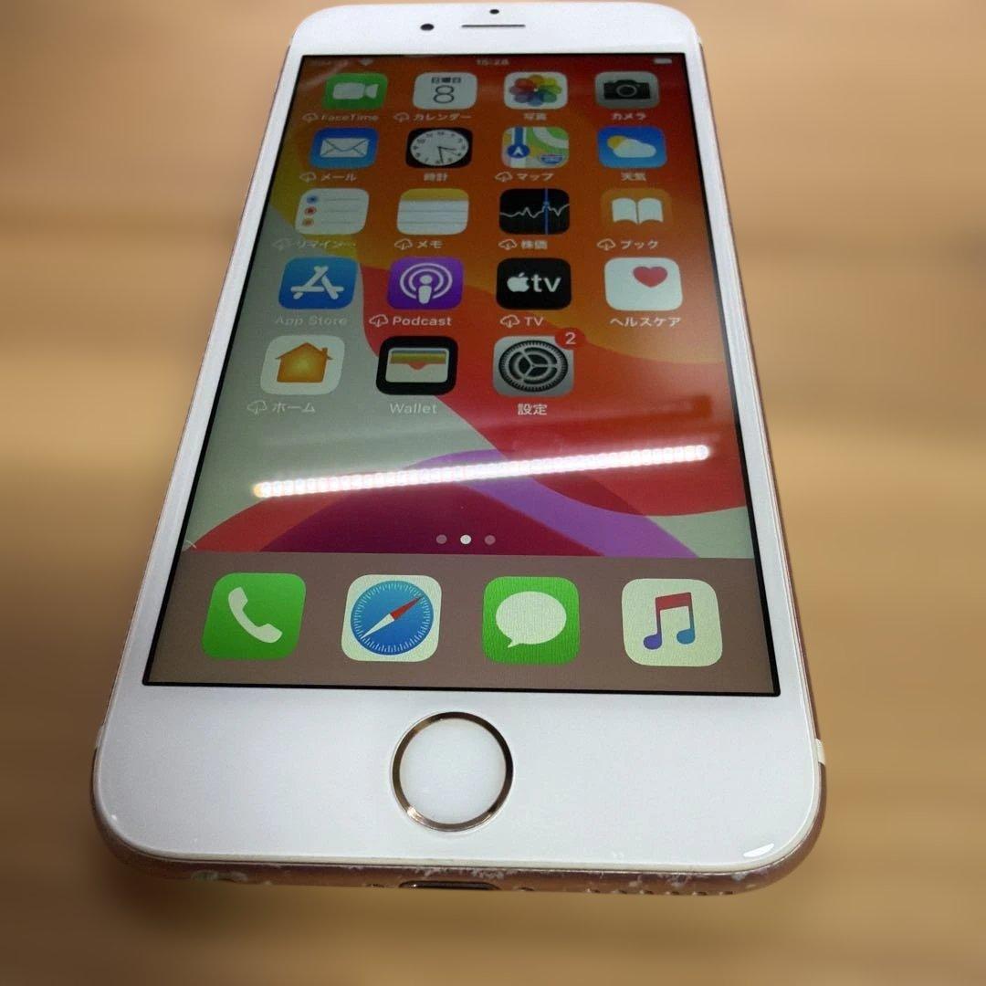 Phone6S 64GB ローズゴールドMGQR2J/A バッテリー84%